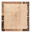 Nepal Teppich - Royal quadratisch - 204 x 198 cm - beige