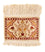 Orientteppich - Hereke quadratisch - 17 x 25 cm - beige