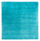 Gabbeh Teppich - Softy quadratisch - 200 x 200 cm - türkis
