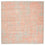 Designer Teppich quadratisch - 248 x 247 cm - orange