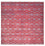 Designer Teppich quadratisch - 321 x 319 cm - hellrot
