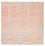 Designer Teppich quadratisch - 254 x 251 cm - orange
