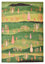 Gabbeh Teppich - Loribaft Indus - 247 x 172 cm - grün