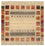 Gabbeh Teppich - Loribaft Indus quadratisch - 206 x 204 cm - dunkelbeige