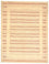 Gabbeh Teppich - Loribaft Perser 202 x 153 cm - natur