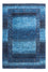 Gabbeh Teppich - Loribaft Perser - 148 x 98 cm - blau