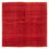 Gabbeh Teppich - Perser quadratisch - 168 x 168 cm - rot