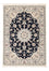 Perserteppich - Nain - Premium - 118 x 81 cm - dunkelblau