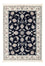 Perserteppich - Nain - Premium - 118 x 81 cm - dunkelblau