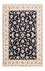 Perserteppich - Nain - Premium - 174 x 120 cm - dunkelblau