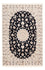 Perserteppich - Nain - Premium - 175 x 117 cm - dunkelblau