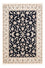 Perserteppich - Nain - Premium - 182 x 121 cm - dunkelblau