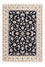 Perserteppich - Nain - Premium - 174 x 121 cm - dunkelblau