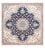 Perserteppich - Nain - Premium quadratisch - 212 x 212 cm - dunkelblau