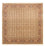 Perserteppich - Täbriz - Royal quadratisch - 206 x 204 cm - dunkelbeige