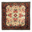 Perserteppich - Bidjar - Royal quadratisch - 70 x 70 cm - creme