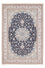 Perserteppich - Nain - Premium - 198 x 130 cm - dunkelblau