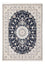 Perserteppich - Nain - Premium - 203 x 149 cm - dunkelblau