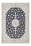 Perserteppich - Nain - Premium - 203 x 147 cm - dunkelblau