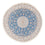 Perserteppich - Nain - Premium rund - 154 x 151 cm - blau