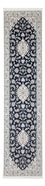 Läufer Perser - Nain - Premium - 300 x 80 cm - dunkelblau
