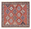 Perserteppich - Nomadic quadratisch - 200 x 188 cm - rot