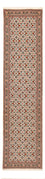 Läufer Perser - Täbriz - Royal - 304 x 74 cm - hellbraun