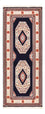 Läufer Perser - Täbriz - Premium - 186 x 72 cm - dunkelblau