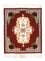 Perserteppich - Täbriz - Premium - 40 x 30 cm - dunkelrot