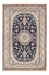 Perserteppich - Nain - Premium - 198 x 131 cm - dunkelblau