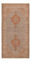 Läufer Perser - Täbriz - Royal - 408 x 201 cm - hellbraun