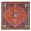 Perserteppich - Nomadic quadratisch - 202 x 201 cm - rot