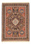 Gabbeh Teppich - Kaschkuli Perser - 158 x 110 cm - hellrot