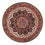Perserteppich - Bidjar rund - 155 x 155 cm - dunkelrot