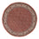 Perserteppich - Bidjar rund - 155 x 155 cm - hellrot
