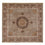 Perserteppich - Täbriz - Royal quadratisch - 252 x 247 cm - braun