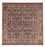 Perserteppich - Bidjar quadratisch - 210 x 210 cm - rost