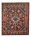 Perserteppich - Nomadic sonderform - 369 x 312 cm - dunkelrot