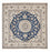 Perserteppich - Nain quadratisch - 202 x 195 cm - blau