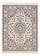Perserteppich - Nain - Royal - 105 x 81 cm - hellgrau