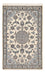 Perserteppich - Nain - Royal - 109 x 69 cm - hellgrau