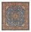 Perserteppich - Nomadic quadratisch - 211 x 206 cm - blau