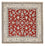 Perserteppich - Nain quadratisch - 203 x 193 cm - rot