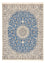 Perserteppich - Nain - Royal - 201 x 149 cm - hellblau