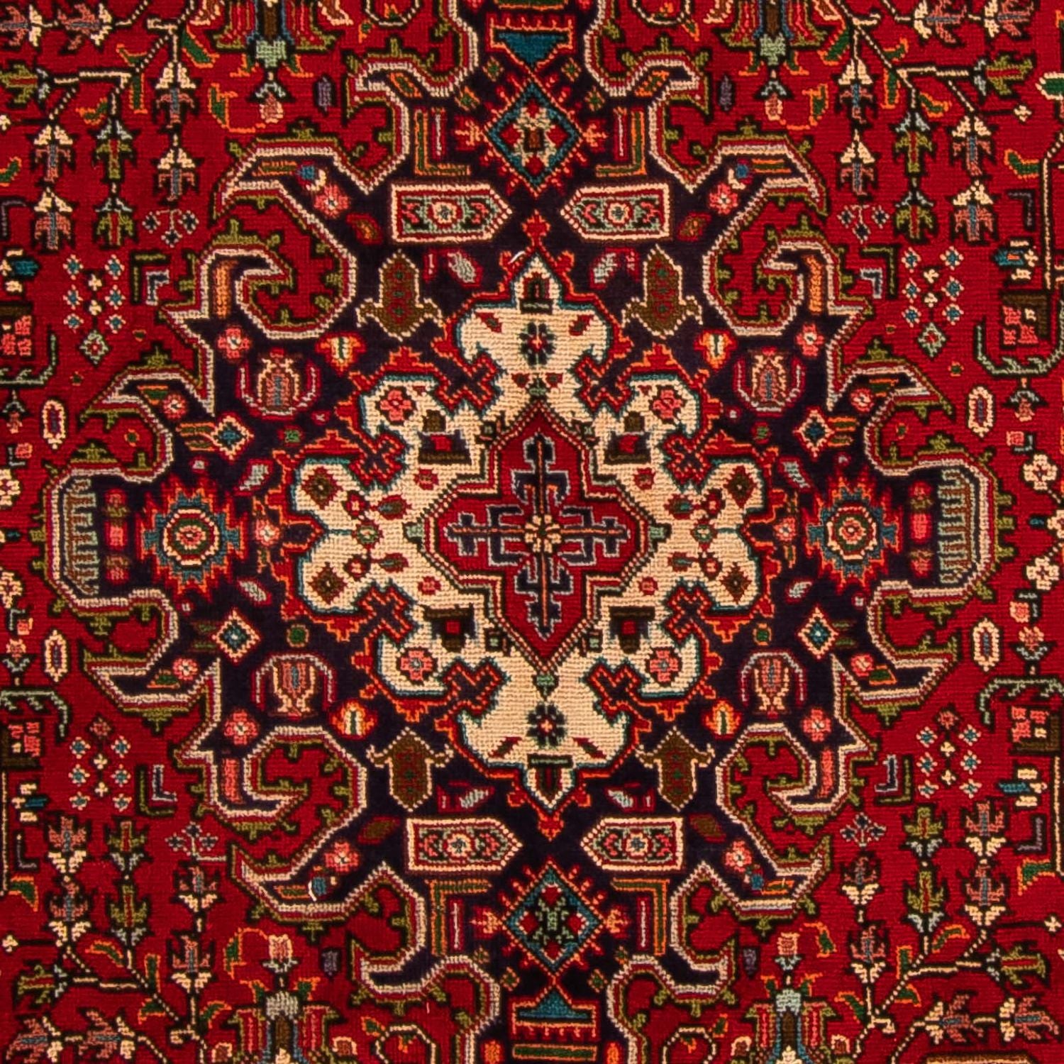Perserteppich - Täbriz 297 x 195 cm - dunkelrot