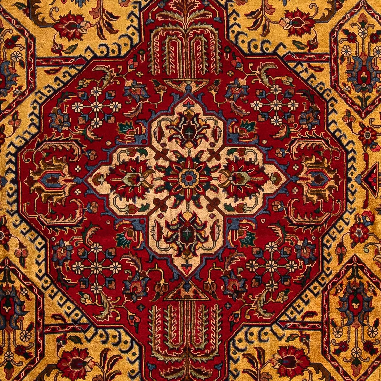 Perserteppich - Täbriz 397 x 297 cm - beige