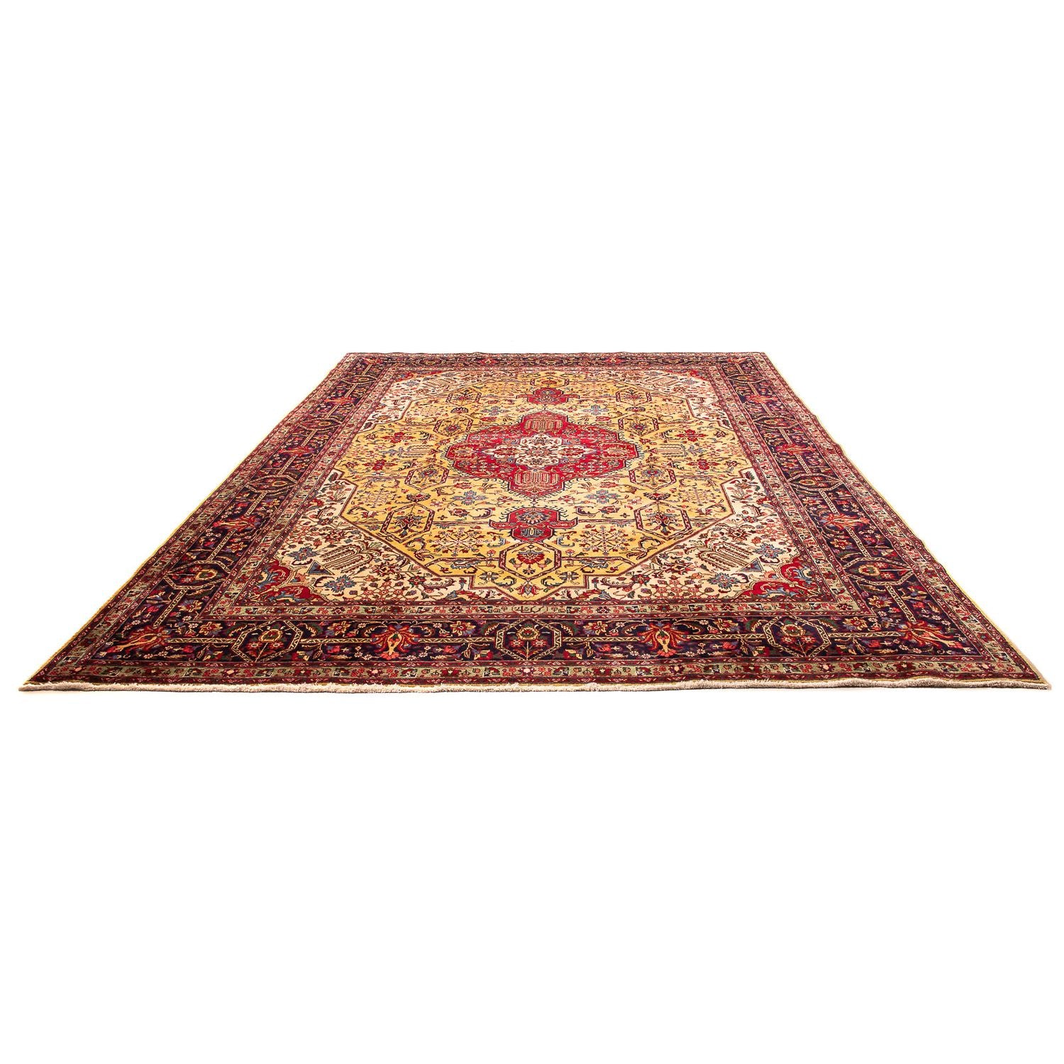 Perserteppich - Täbriz 397 x 297 cm - beige
