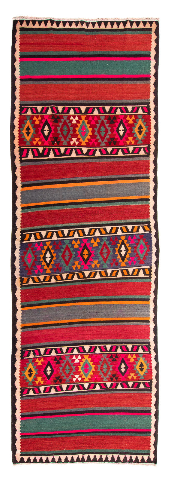 Kelim Teppich - Old 370 x 145 cm