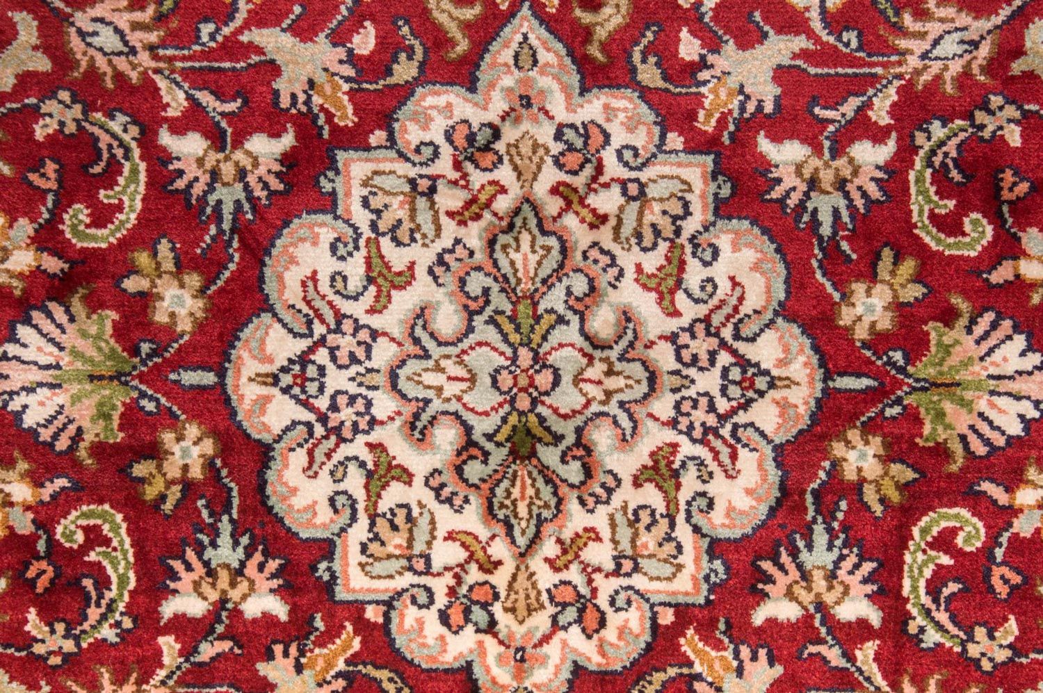 Seidenteppich - Kaschmir Seide 120 x 80 cm Teppichbrücke