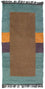Nepal Teppich 140 x 70 cm - braun